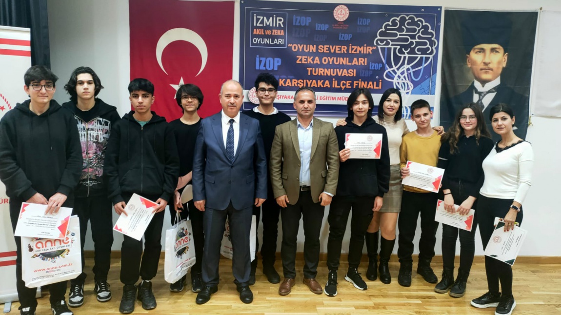 Akıl ve Zeka Oyunları Turnuvası Karşıyaka İlçe Finalinde Büyük Başarı